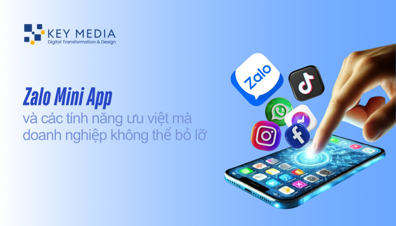 Các tính năng Zalo Mini App